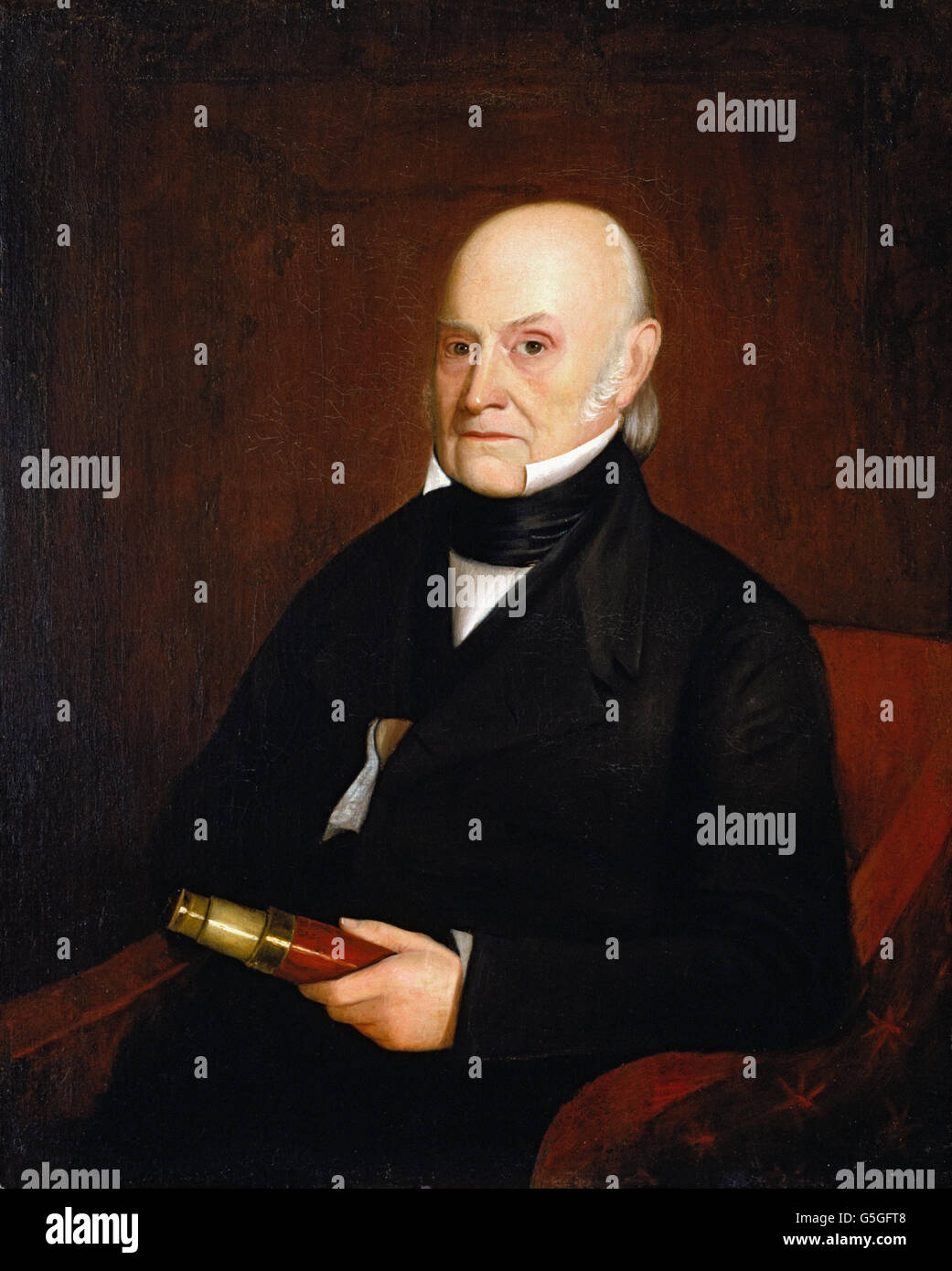 William Hudson, Jr. - John Quincy Adams Stock Photo