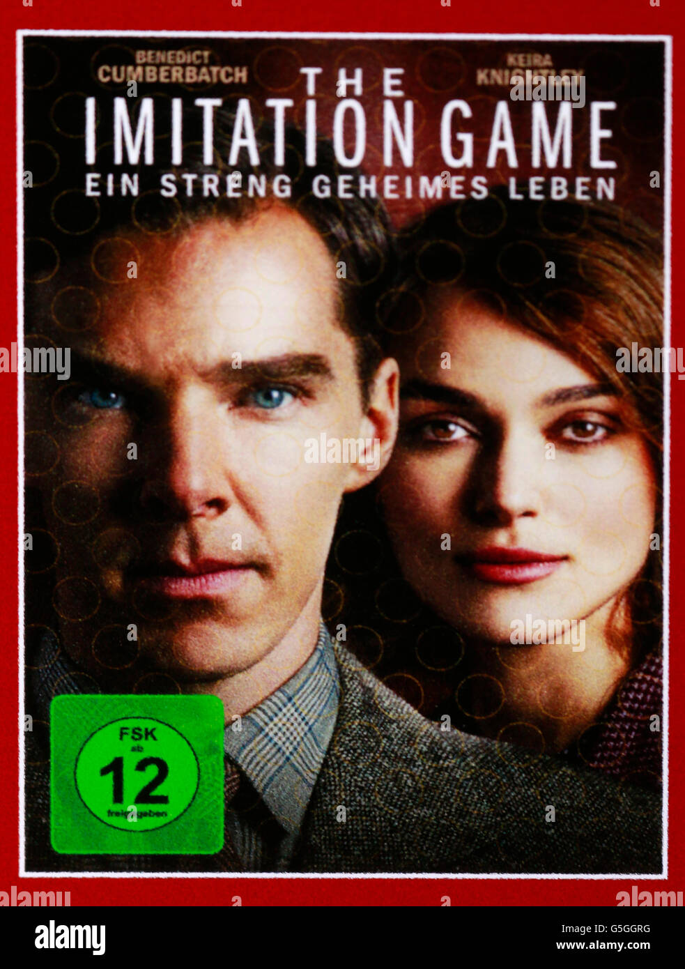 Filmplakat zum Spielfilm 'The Imitation Game', Berlin. Stock Photo