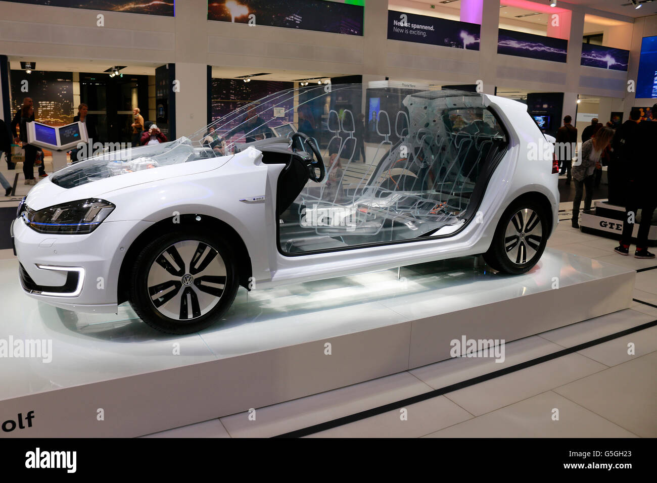 die Studie fuer ein VW/ Volkswagen Auto/ 'Concept Car', Berlin. Stock Photo