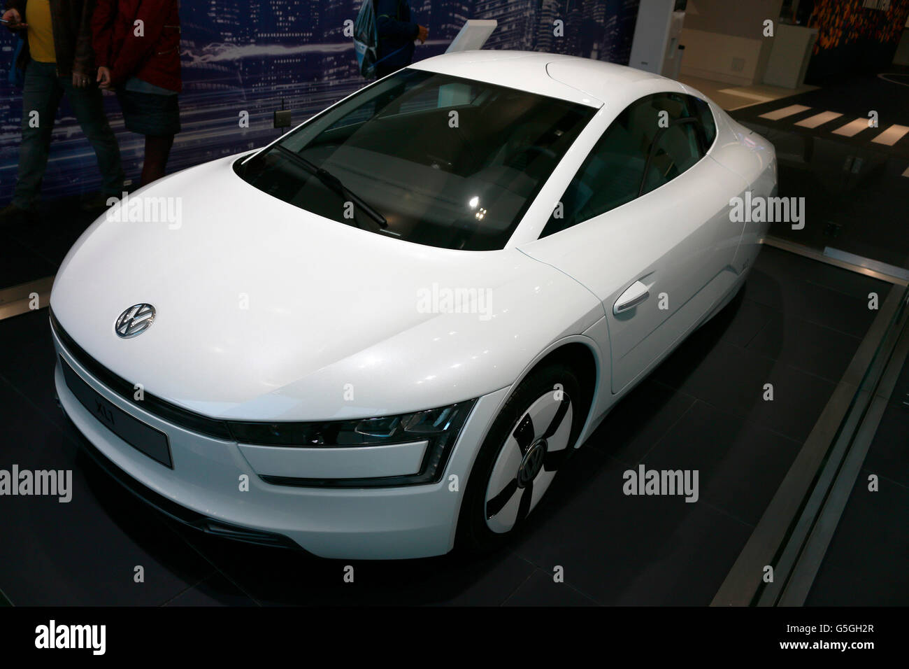 die Studie fuer ein VW/ Volkswagen Auto/ 'Concept Car', Berlin. Stock Photo