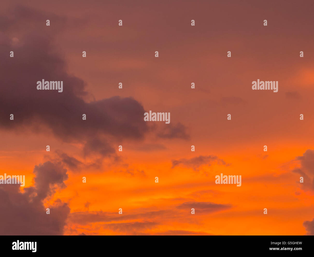 Sunset sky nature background Stock Photo - Alamy