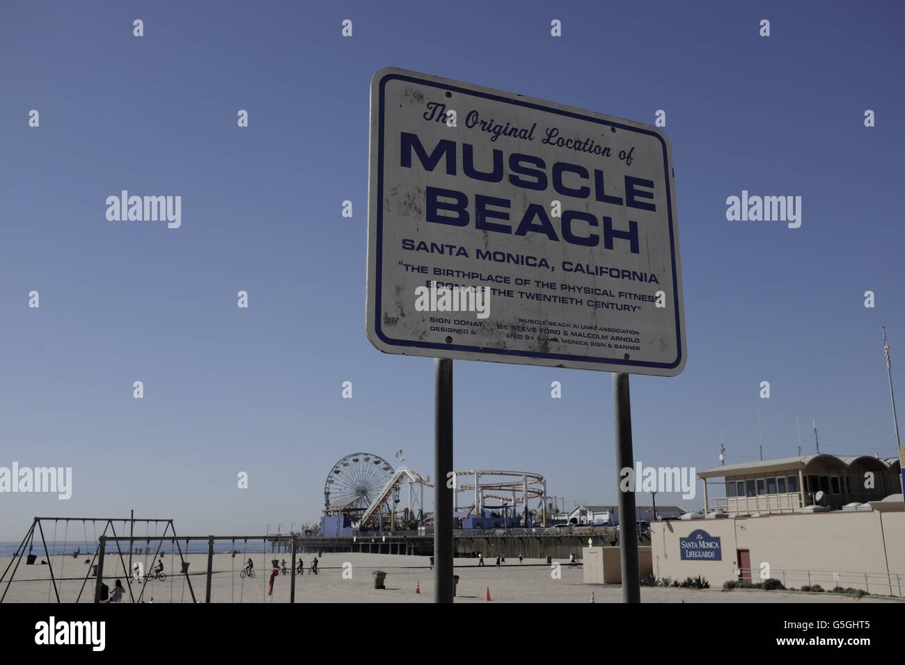 Muscle Beach Gym, Venice Beach, Los Angeles, California, United States of America, North America