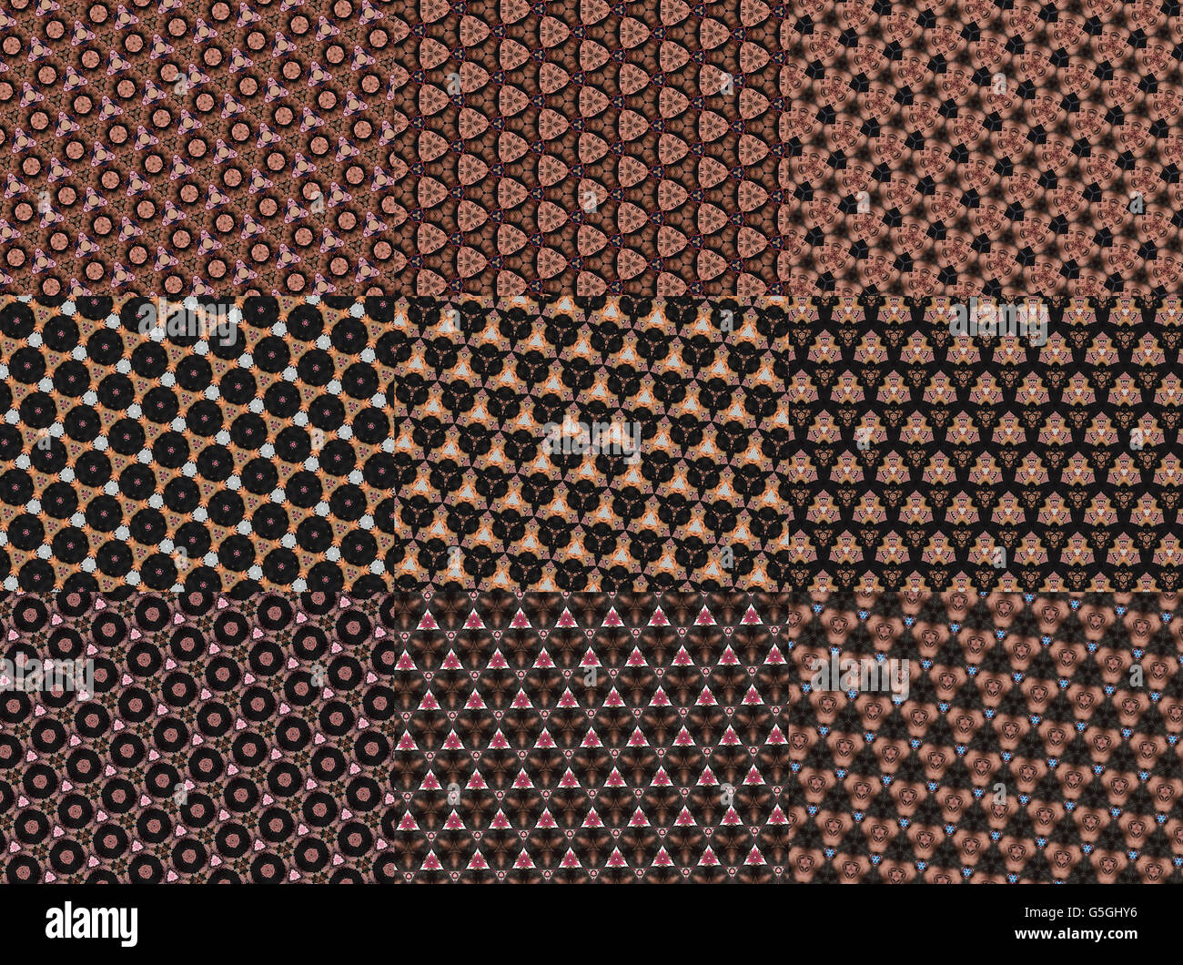 Set of abstract background pattern for wallpaper Stock Photo - Alamy