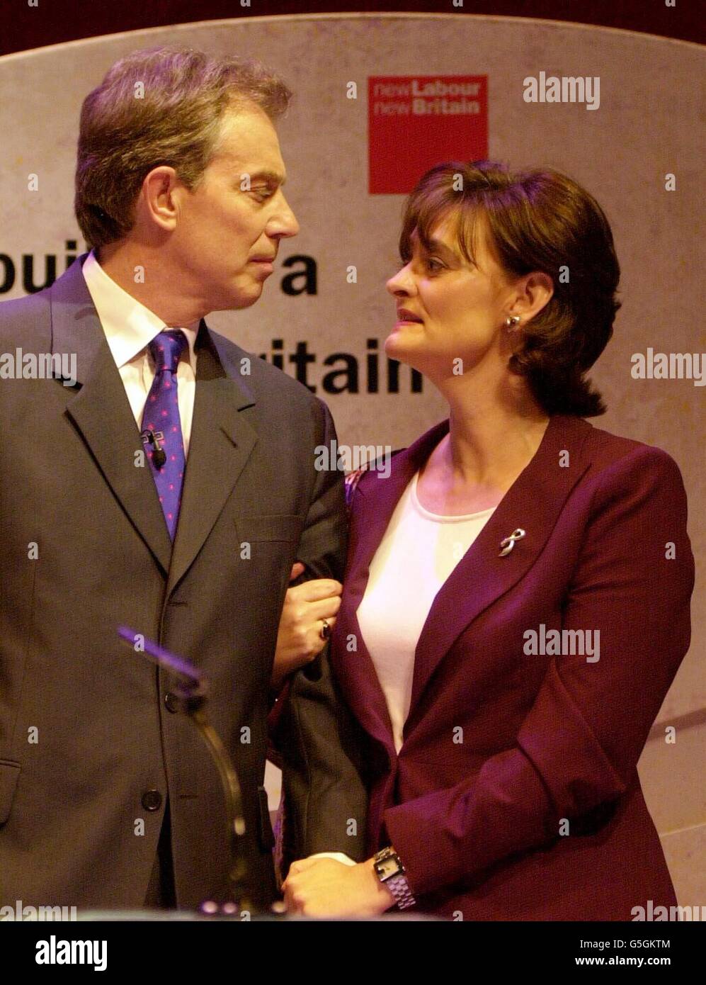 Labour Party Conference/ Blair speech Stock Photo - Alamy