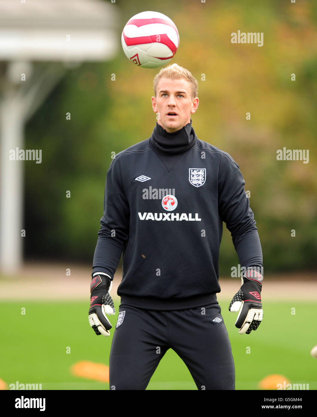 Englands joe hart during the fifa world cup hi-res stock photography