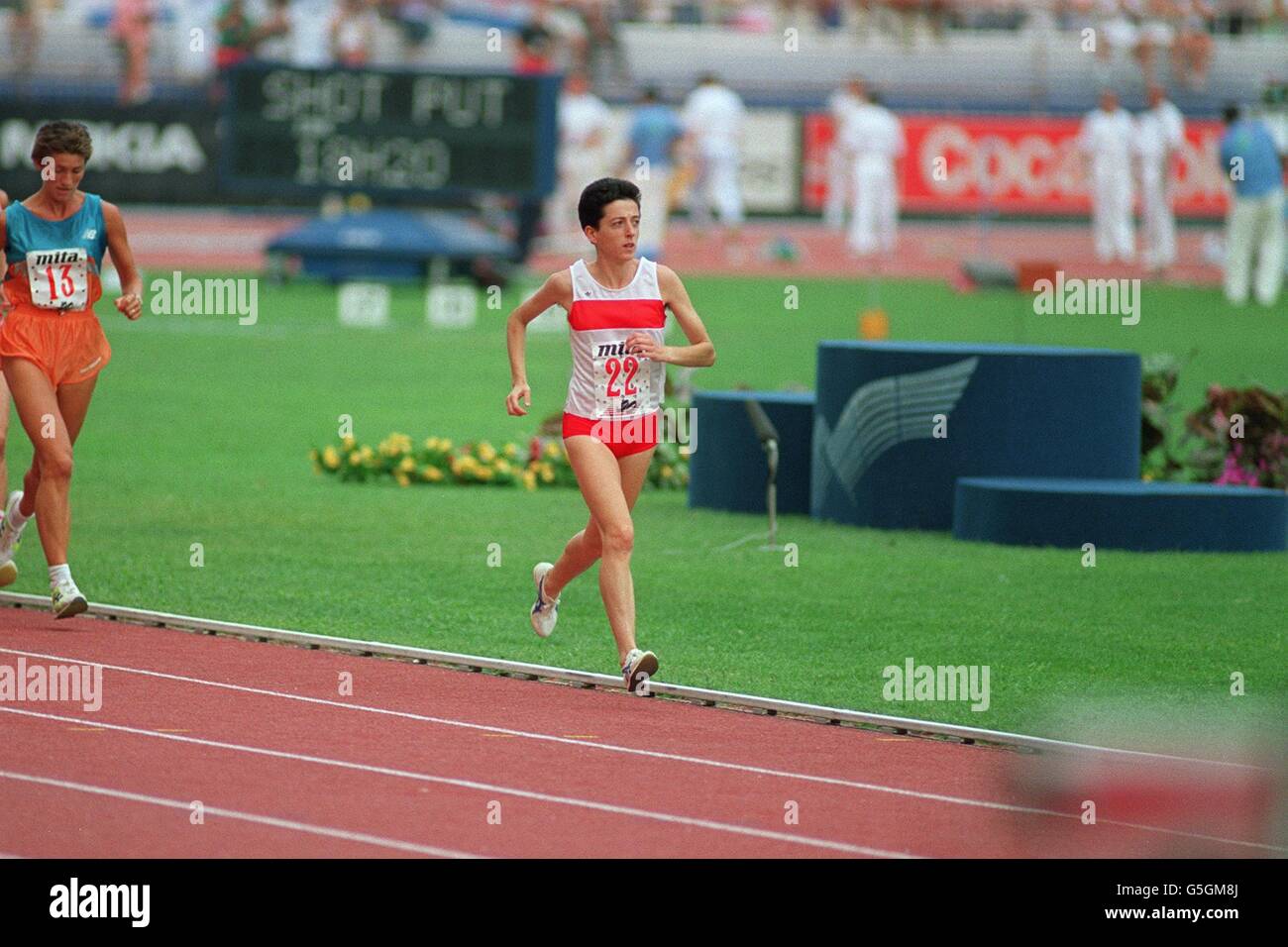 1990 European Athletics Championships High Resolution Stock Photography