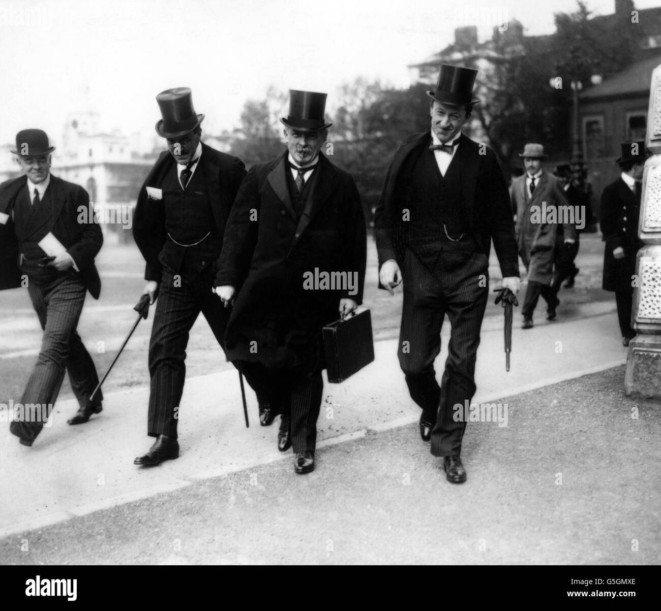 World War One - David Lloyd George - London Stock Photo