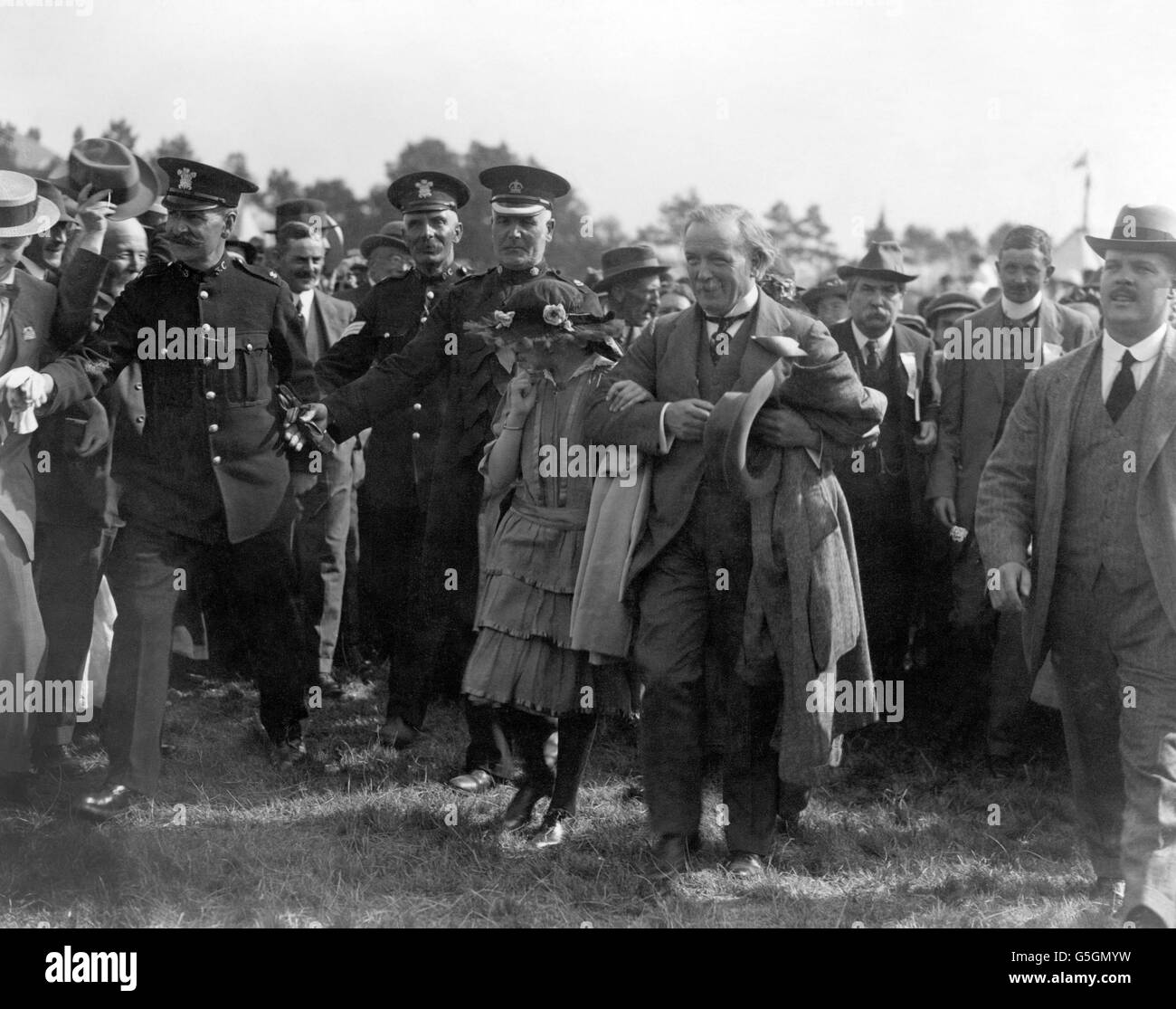 World War One - David Lloyd George - Wales Stock Photo