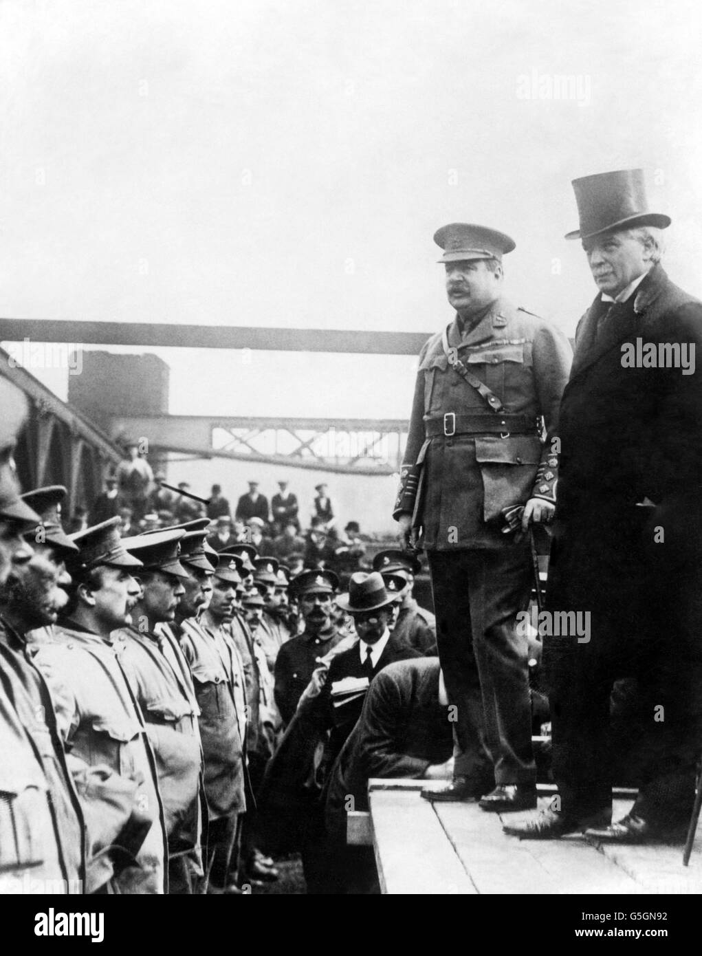 World War One - David Lloyd George Stock Photo