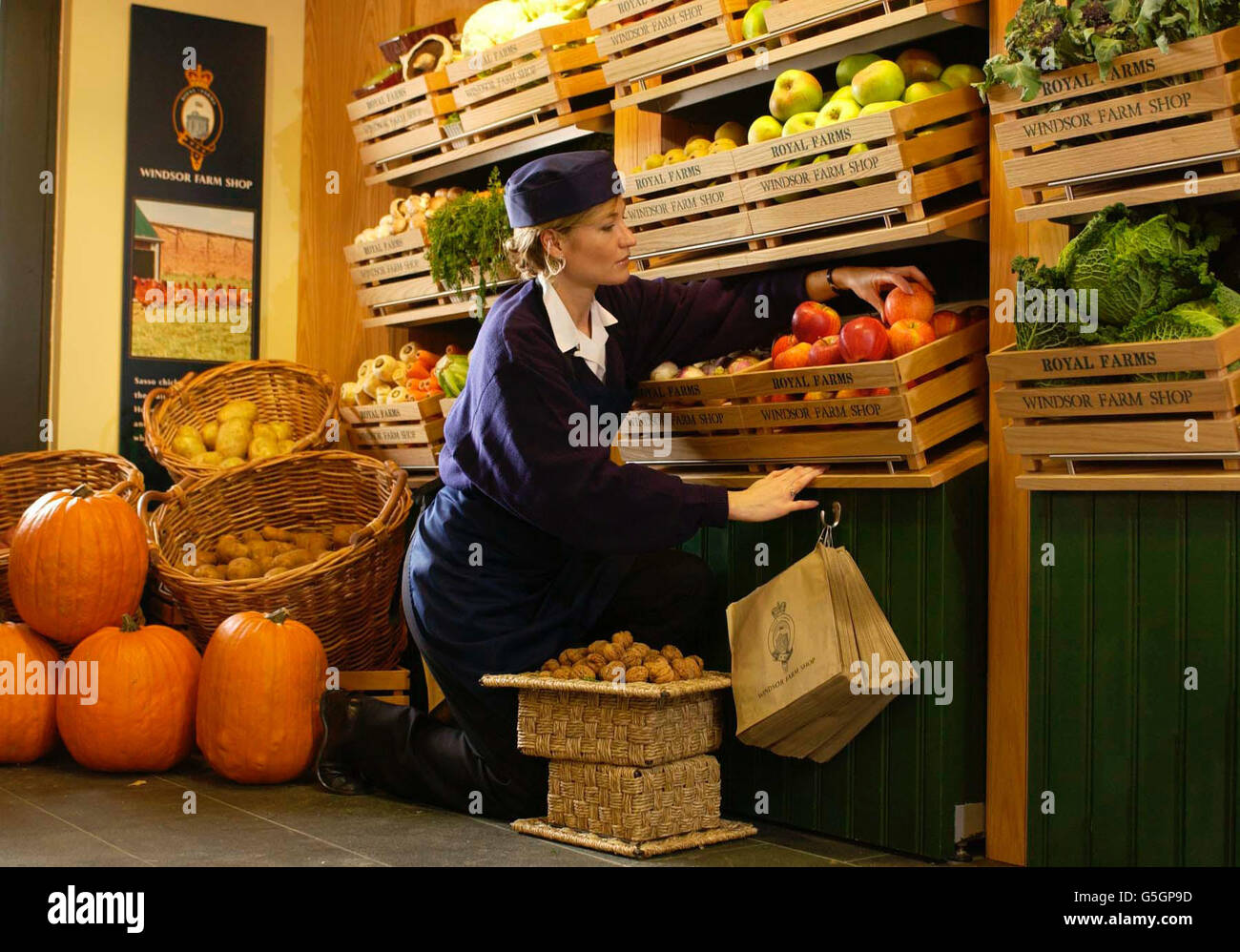 The royal farms windsor farm shop hires stock photography and images