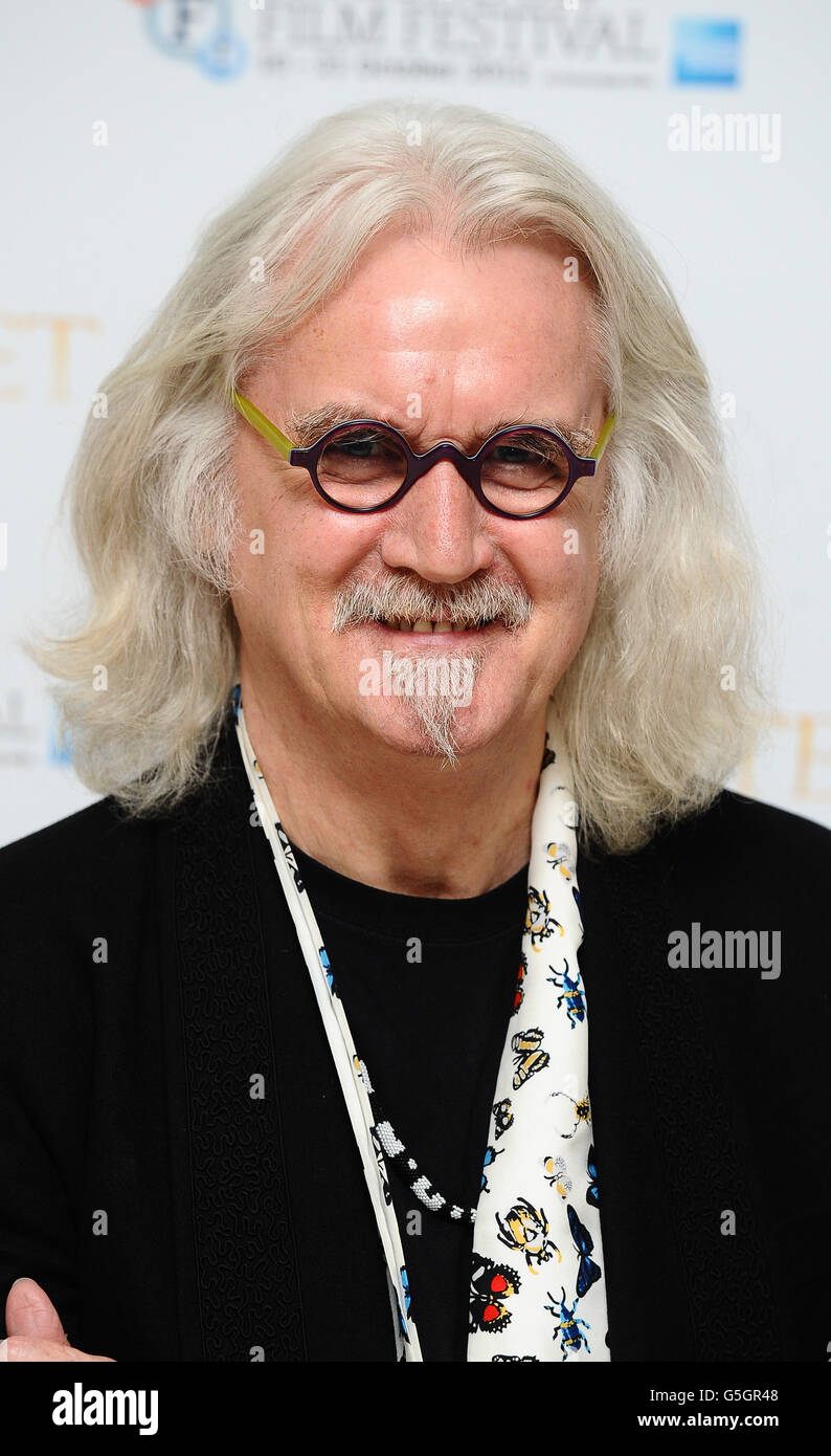 Billy Connolly arriving for the screening of new film Quartet at the