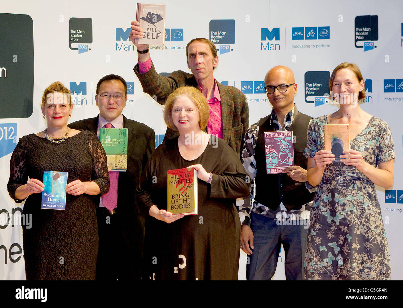 2012 Man Booker Prize shortlist Stock Photo