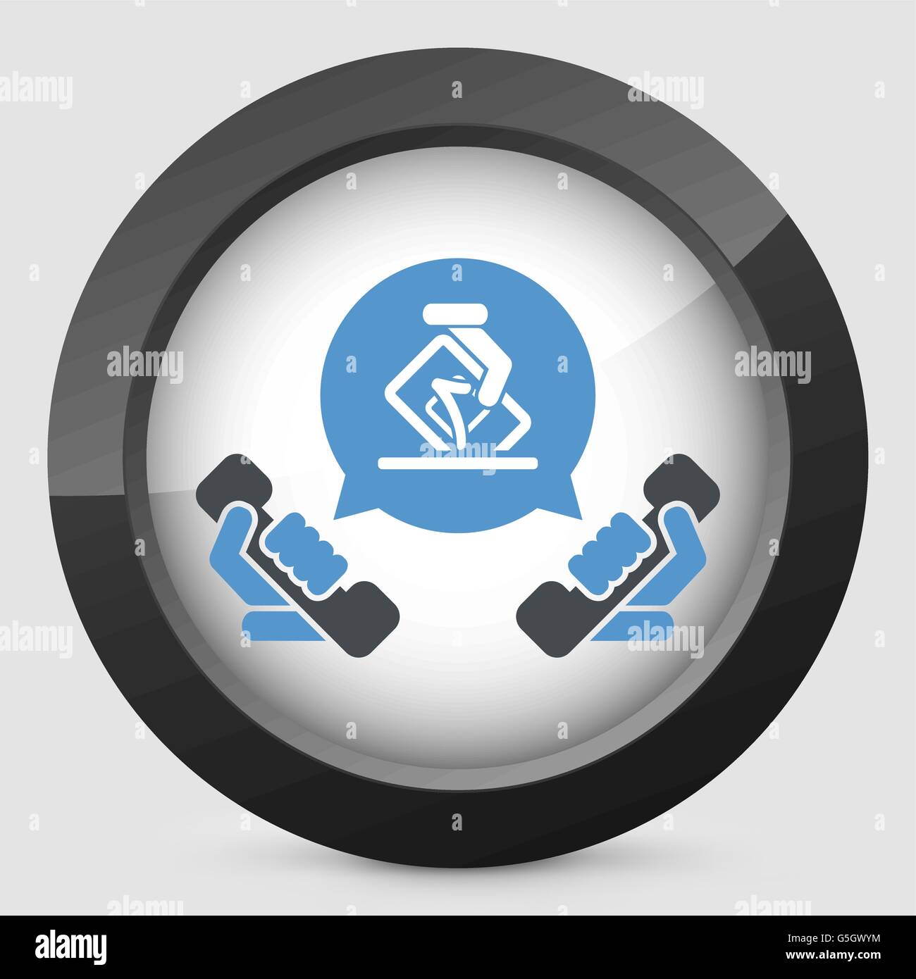 Phone line for elections Stock Vector Image & Art - Alamy