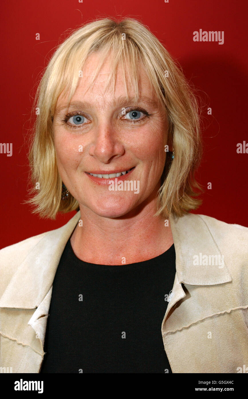 Actress Lesley Sharp (Rose) after a preview screening of a new televsion programme, 'Bob & Rose', from 'Queer as Folk' writer Russell T Davies. Stock Photo