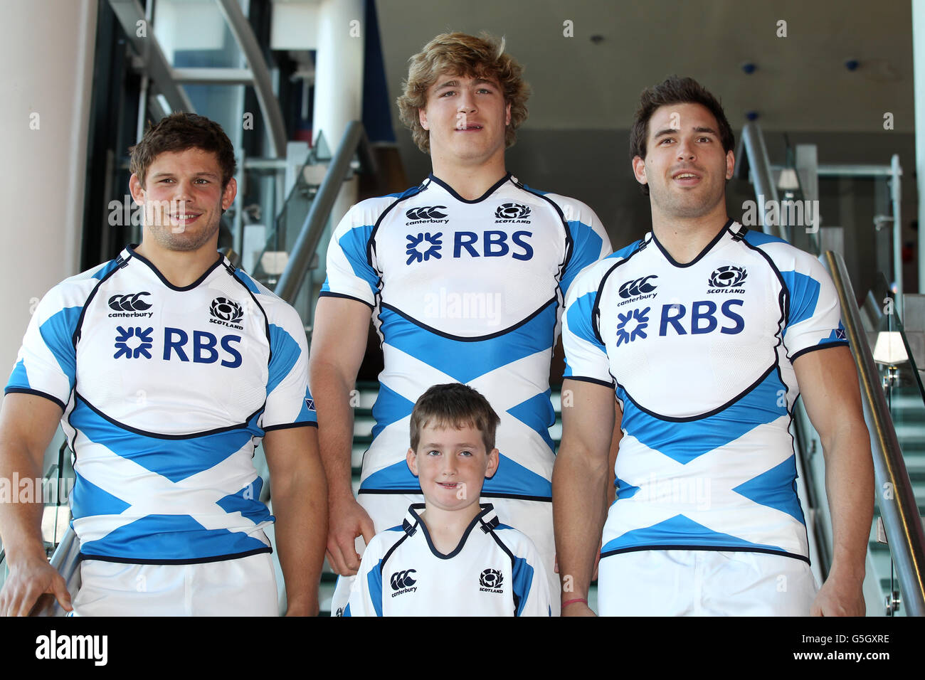 Rugby union scotland kit launch hi-res stock photography and images - Alamy
