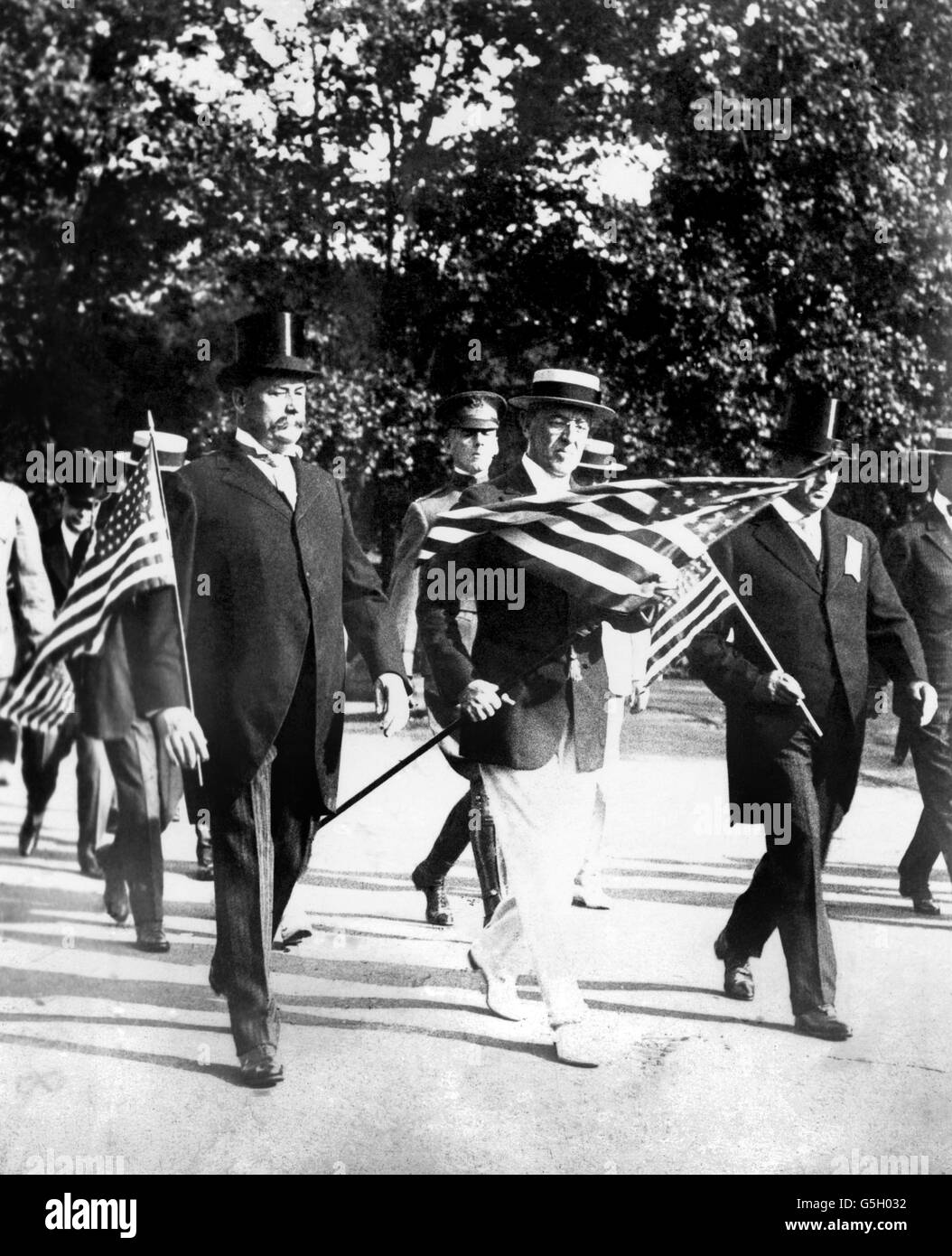 World War One Woodrow Wilson Washington Stock Photo Alamy