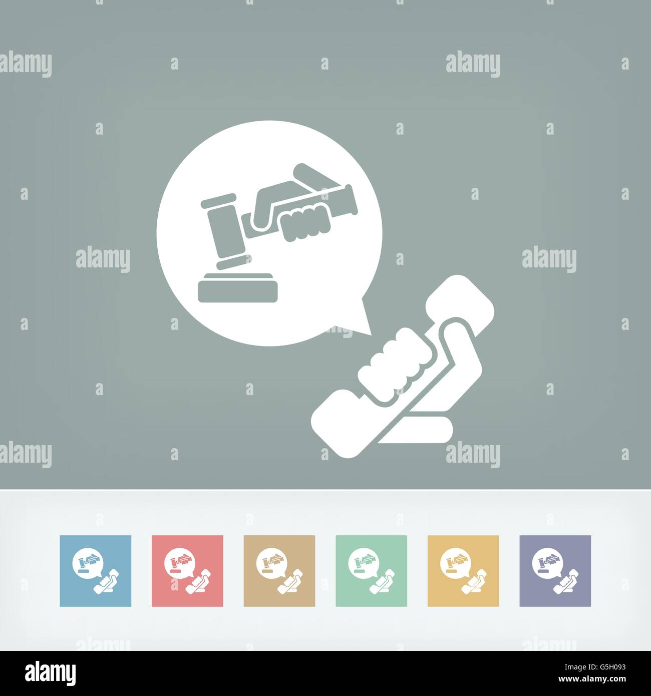 Legal assistance icon Stock Vector Image & Art - Alamy