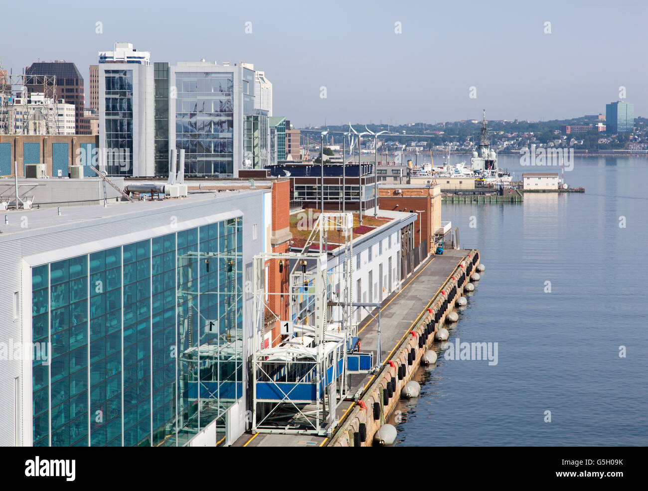 Halifax city port for cruise ships (Nova Scotia, Canada Stock Photo - Alamy