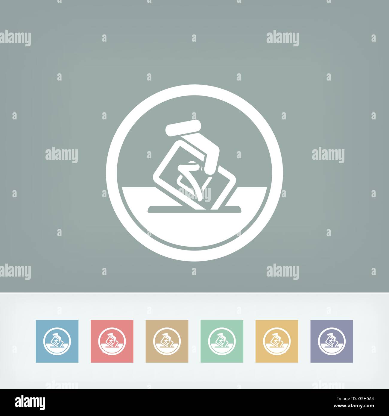 Vote symbol icon Stock Vector Image & Art - Alamy
