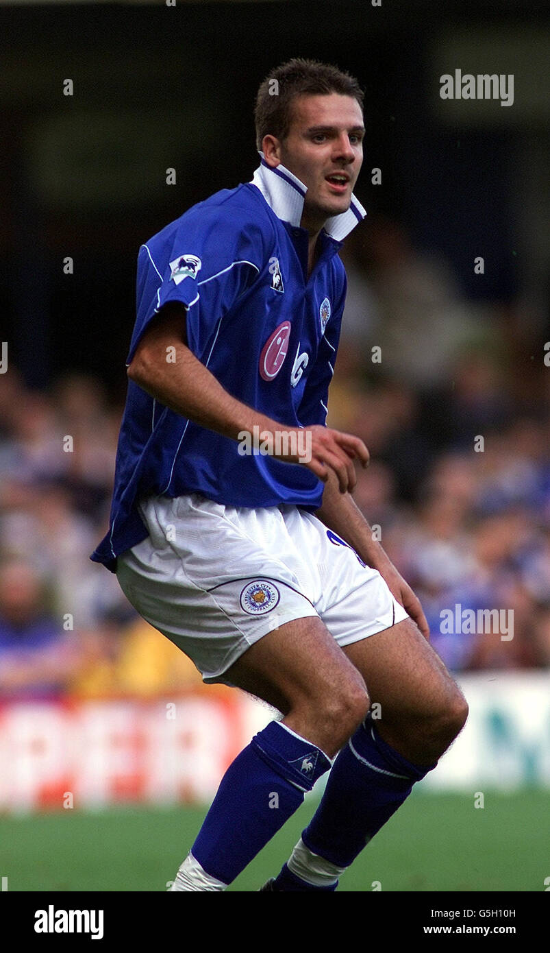 Lee Filbert Lee Marshall - Leicester City, in action against Fulham in the F.A ...