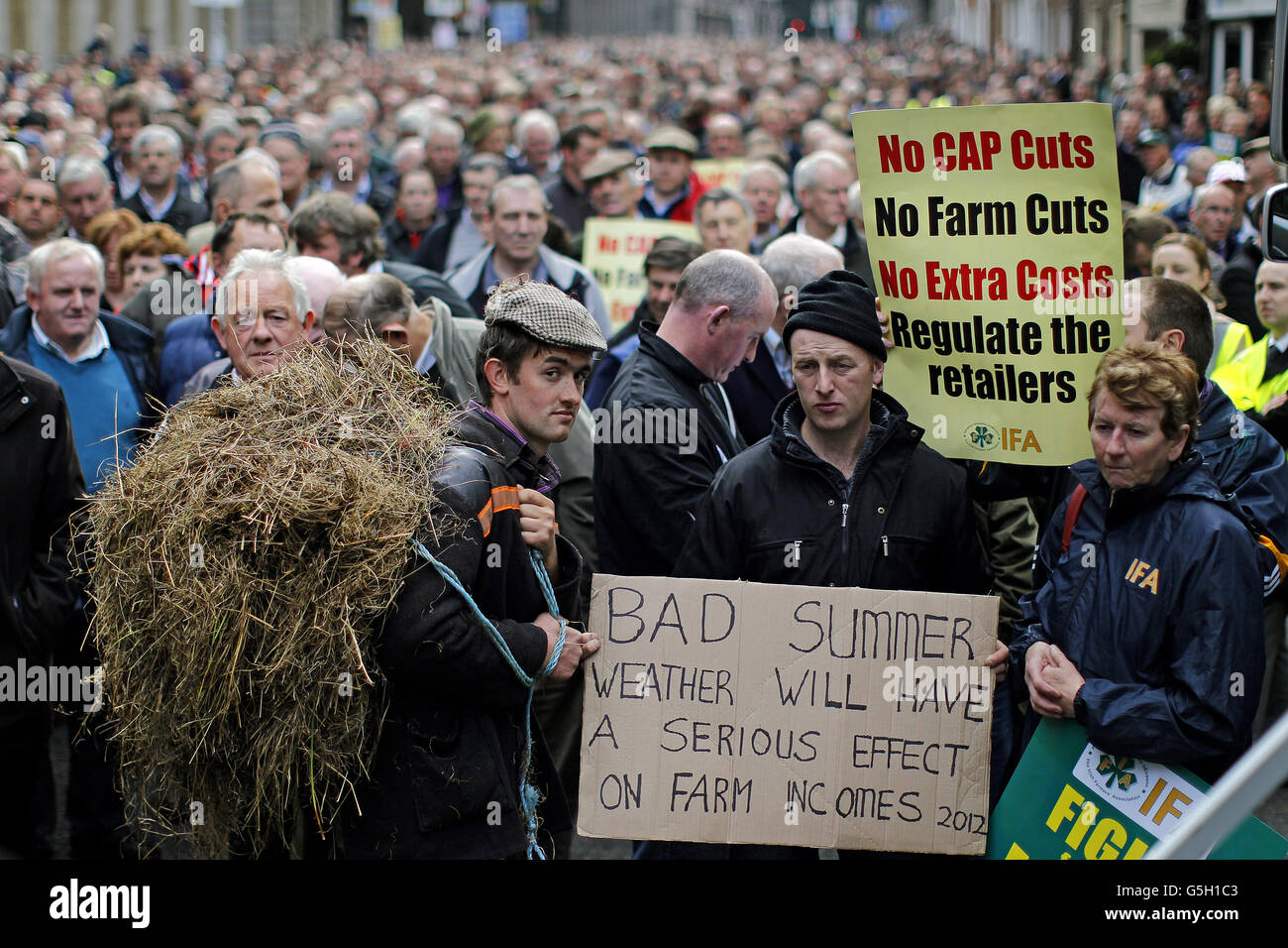 Farming protest in ireland hi-res stock photography and images - Alamy