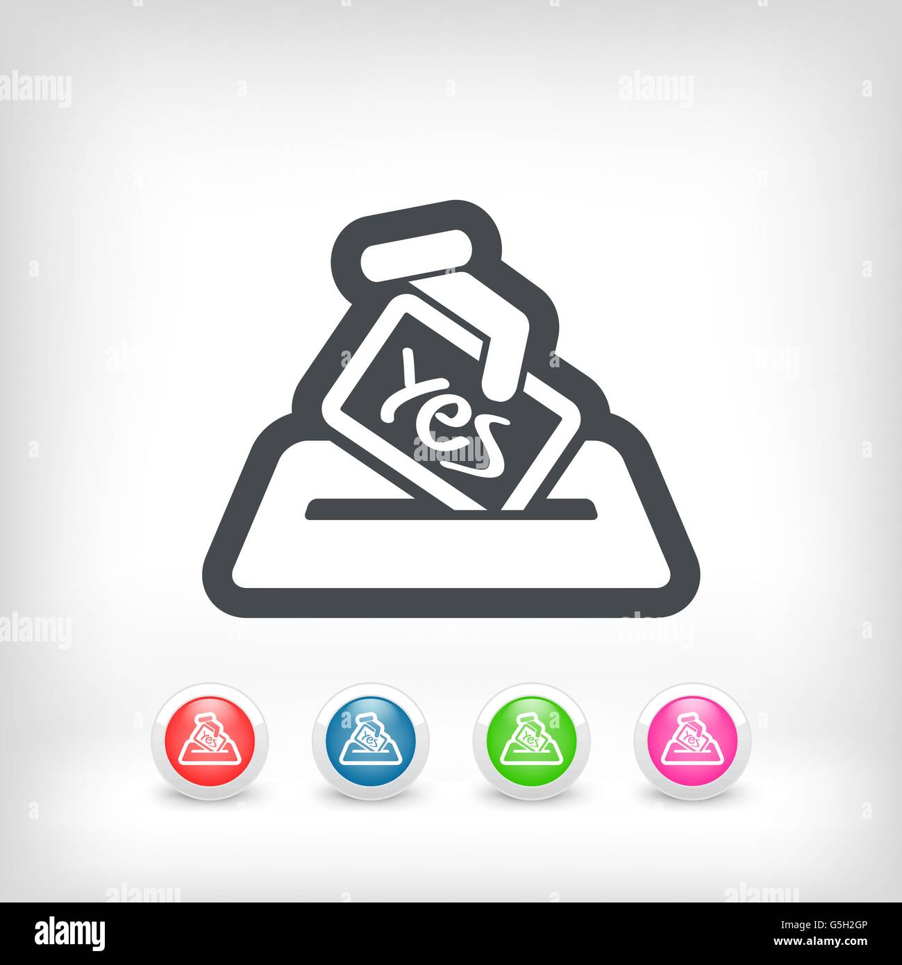 Vote concept icon Stock Vector Image & Art - Alamy