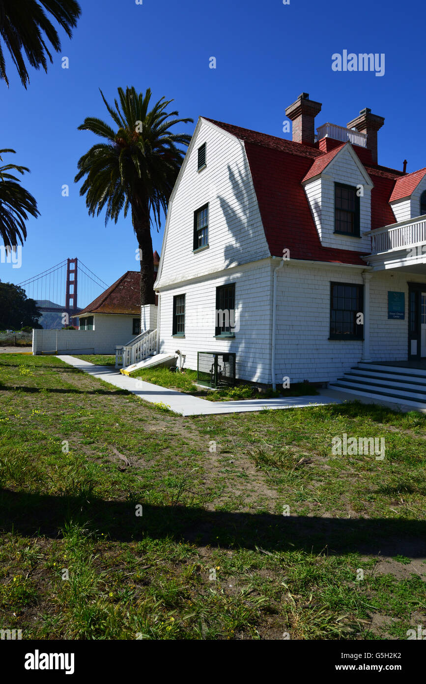 USA, California, San Francisco Bay, Gulf of the Farallones Visitor Center Stock Photo