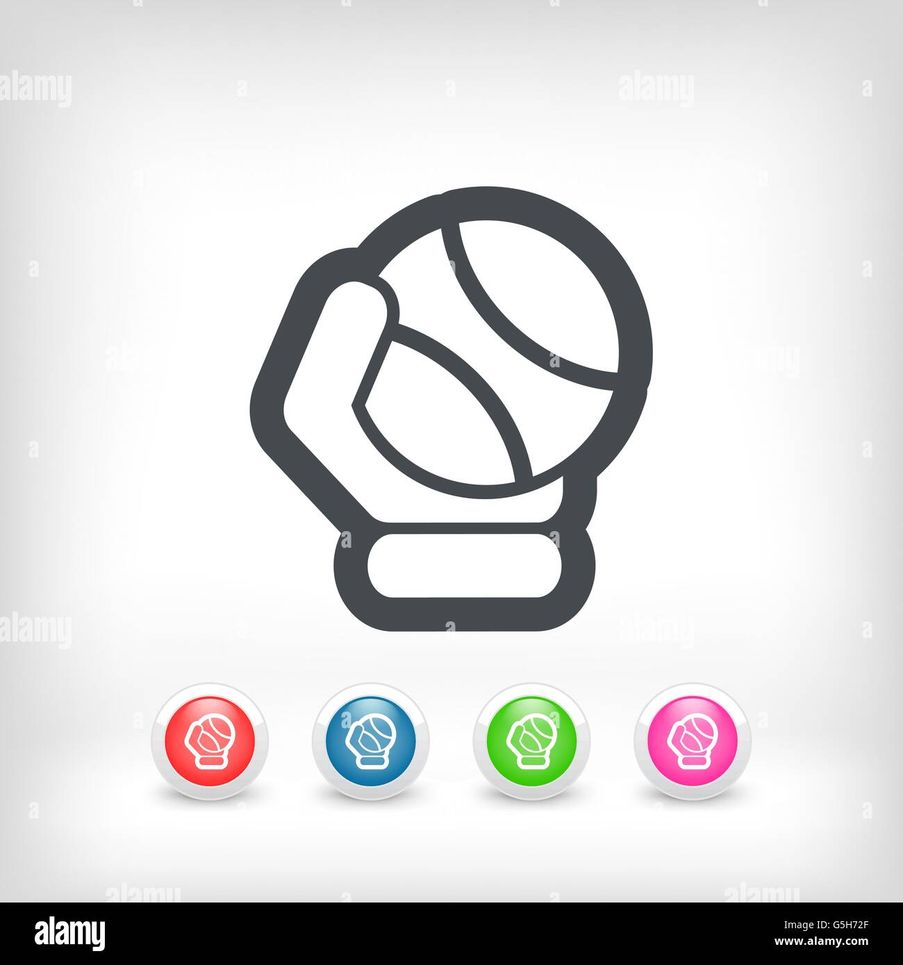 Tennis ball icon Stock Vector Image & Art - Alamy