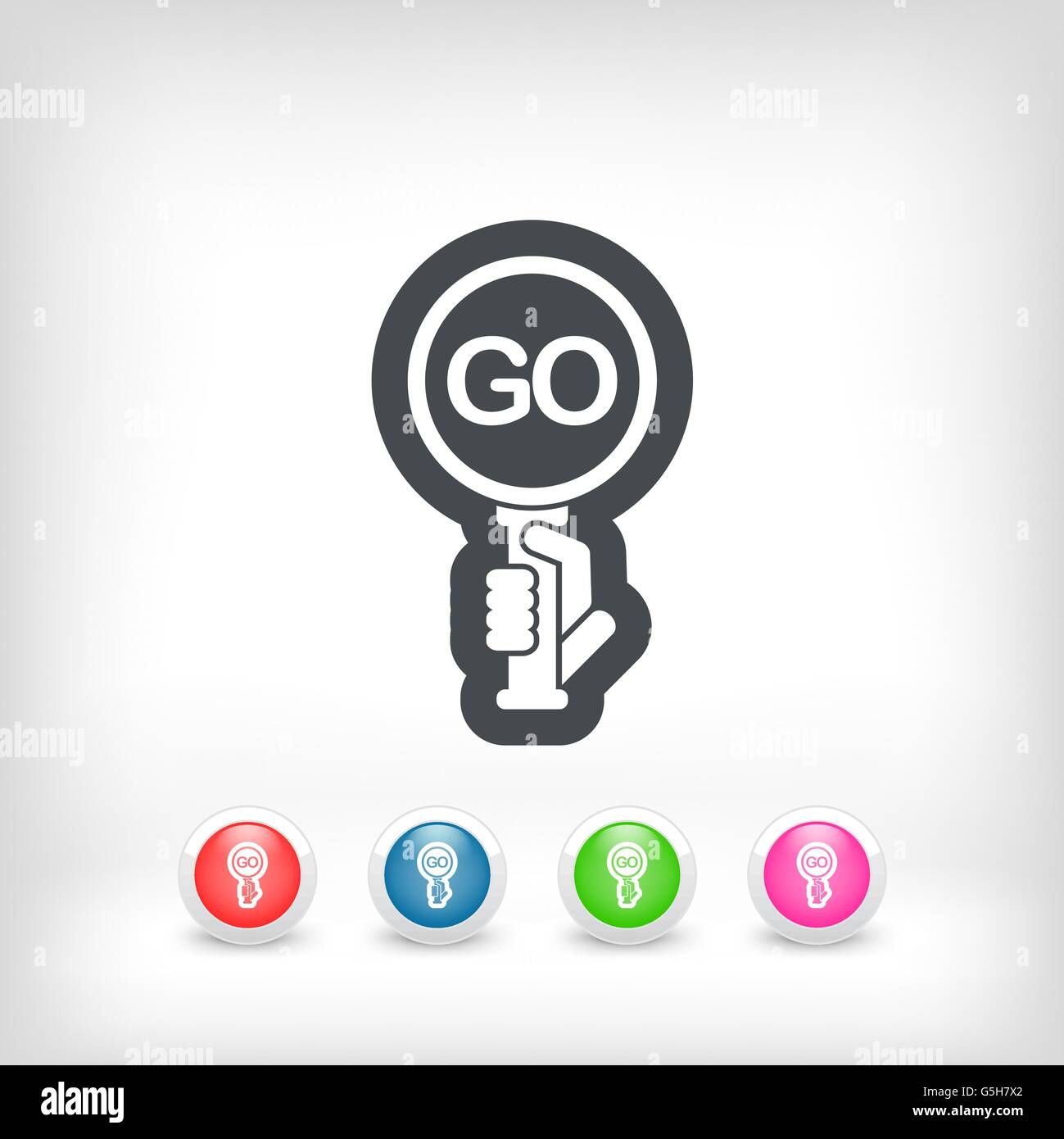 Go signal Stock Vector Images - Alamy