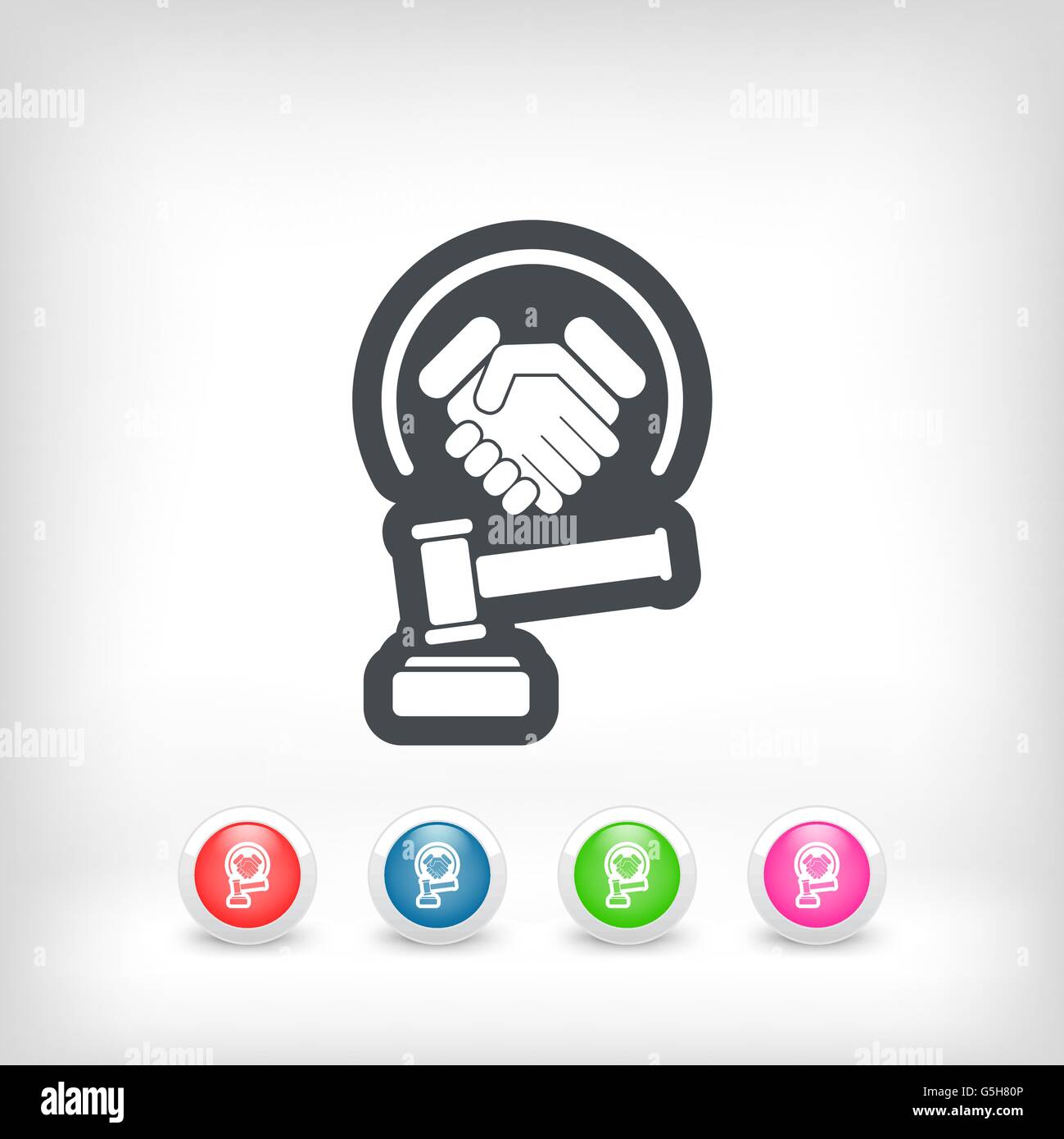 Winning judgment icon Stock Vector Image & Art - Alamy
