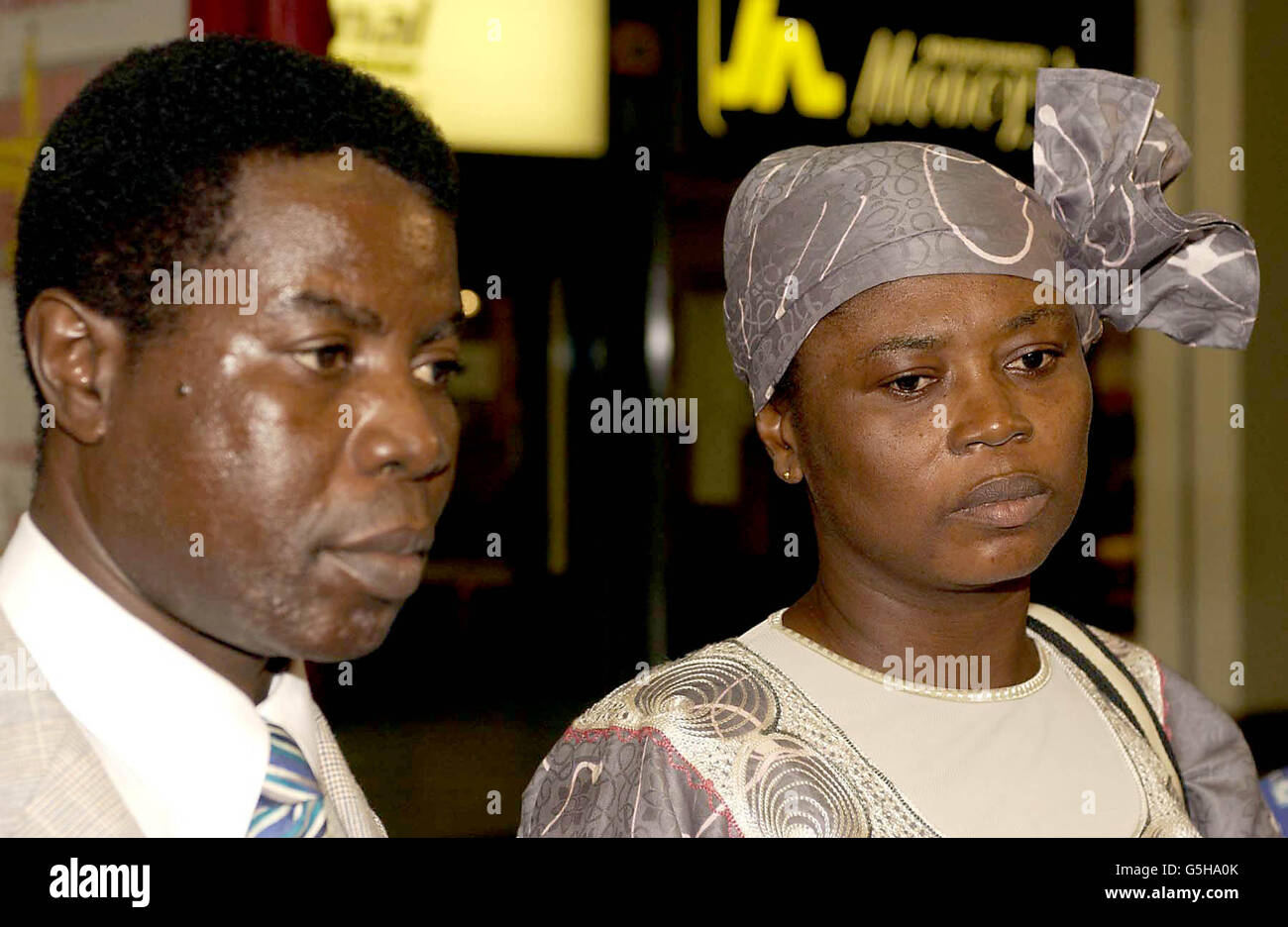 Victoria Climbie death/ Parents Stock Photo Alamy