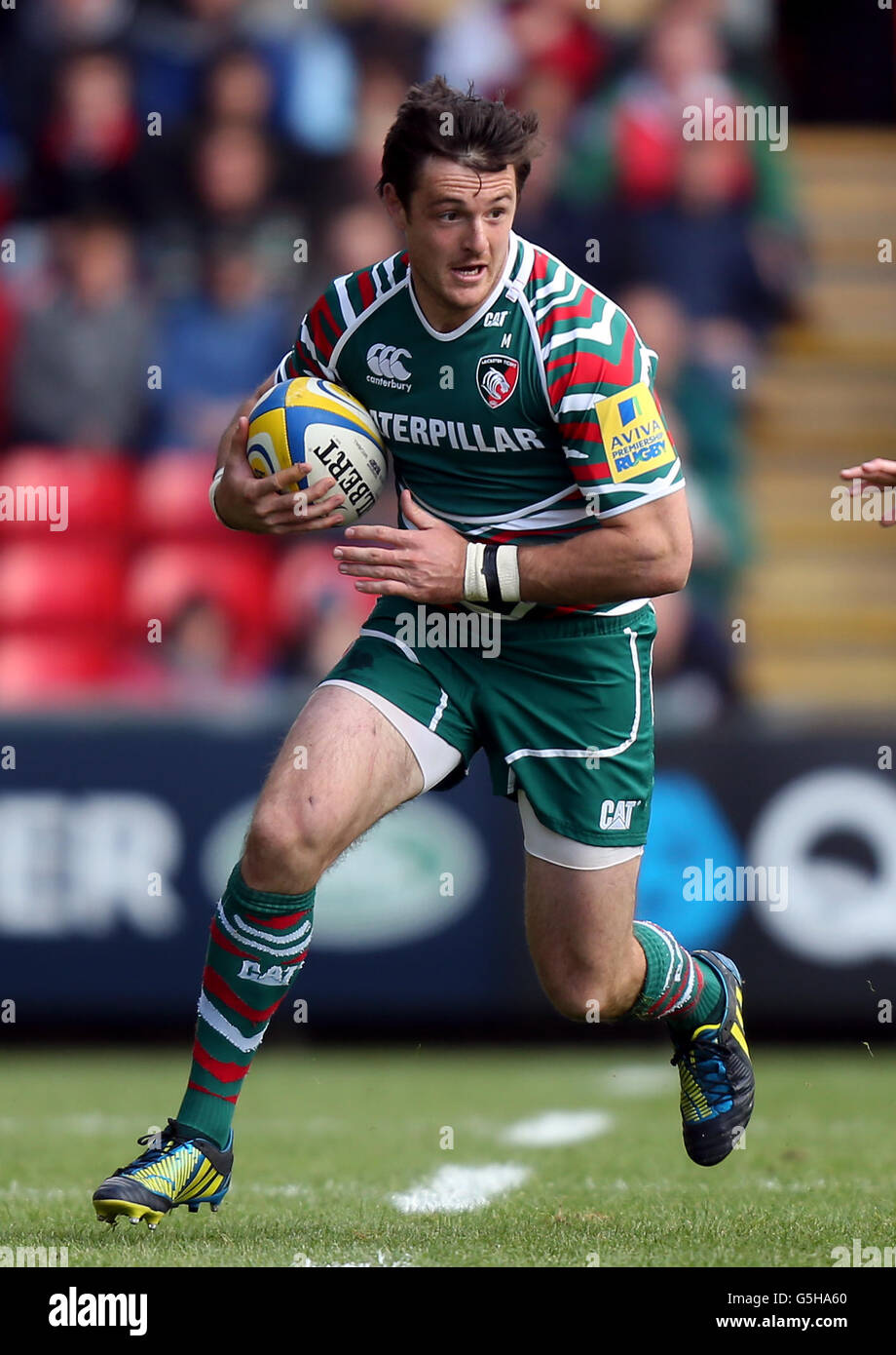 Rugby Union - Leicester Tigers v Exeter Chiefs - Welford Road. Matt Smith, Leicester  Tigers Stock Photo - Alamy