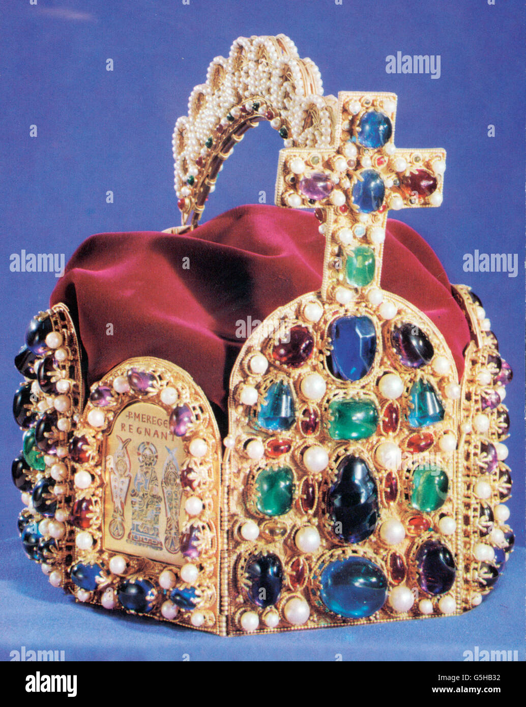 Imperial crown of the Holy Roman Empire Stock Photo Alamy