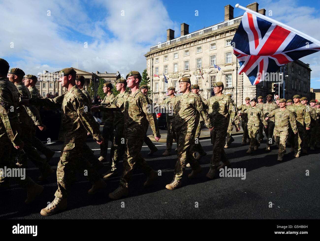 Members of corunna company hires stock photography and images Alamy