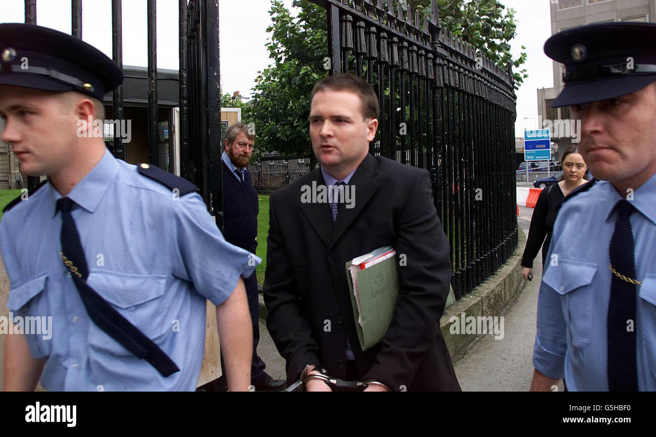 Former Northern Ireland human rights campaigner Vincent McKenna leaves Dublin's High Court, after failing in his appeal against his conviction for sexually abusing his eldest daughter, Sorcha when she was a child. *... A three-judge panel at Dublin's Court of Criminal Appeal decided that the conviction for assaulting his daughter, Sorcha, between 1985 and 1993 was safe. Stock Photo