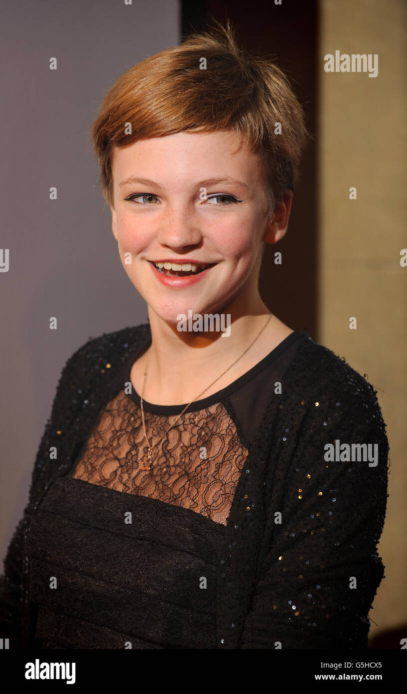 Eloise Laurence arrives at the BFI London Film Festival Awards, at Banqueting House, in Westminster, central London. Stock Photo