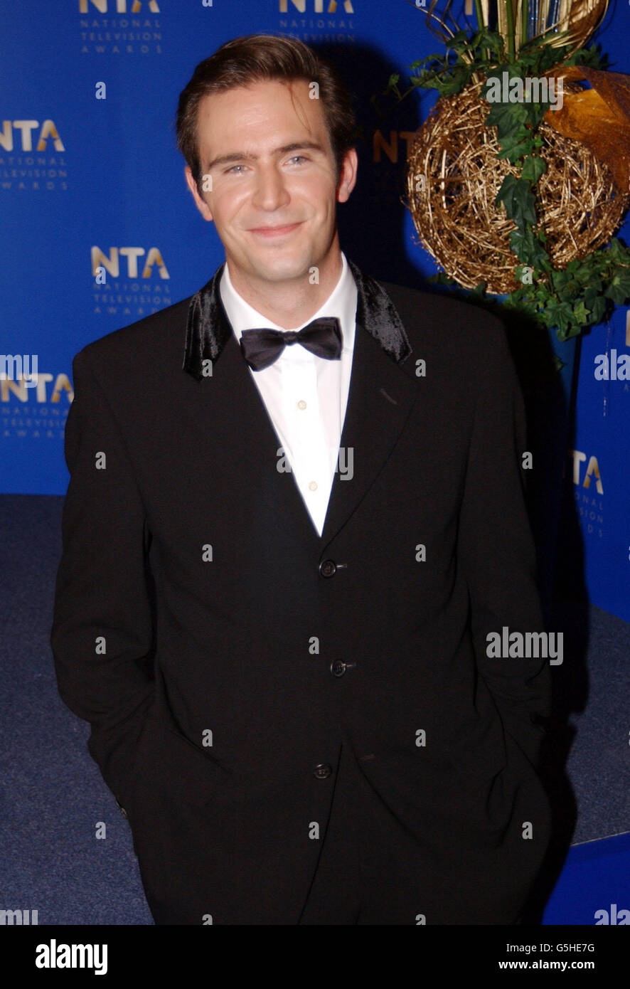 Actor Jack Davenport at the National Television Awards at the Royal Albert Hall in London. Stock Photo