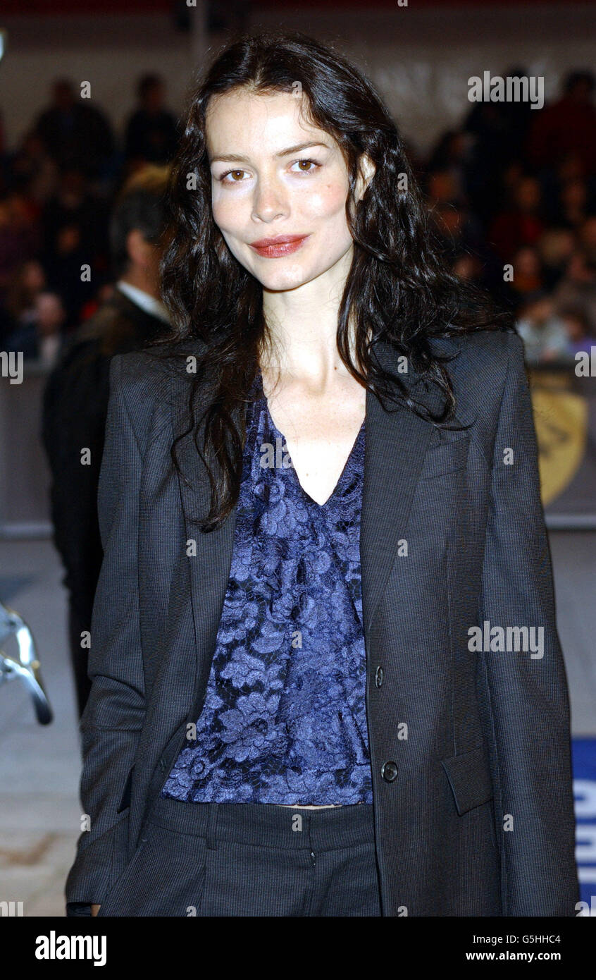 Actor Saffron Burrows arrives for world premiere of 'Harry Potter and