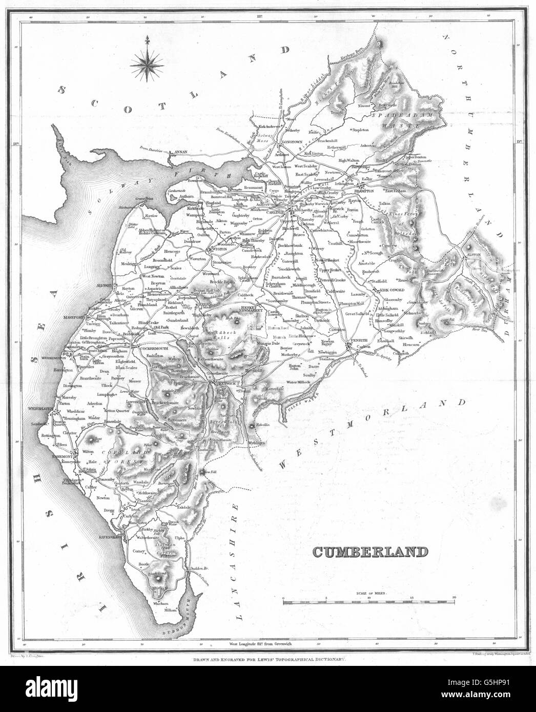Cumberland england Black and White Stock Photos & Images Alamy
