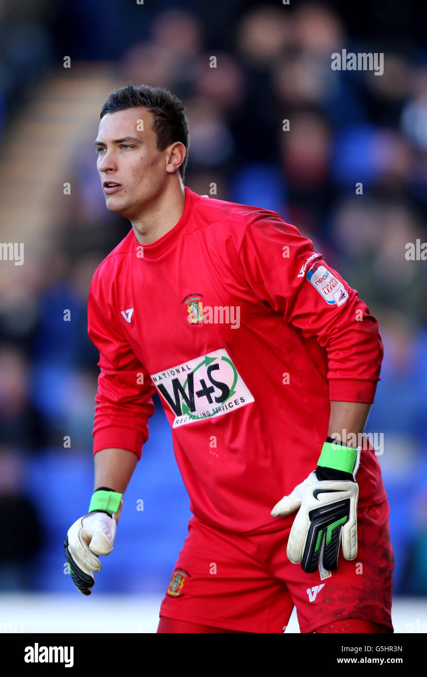 Soccer - npower Football League One - Tranmere Rovers v Yeovil Town - Prenton Park Stock Photo