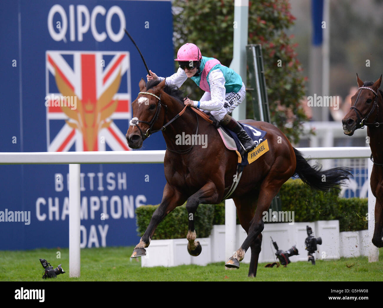 Horse Racing QIPCO British Champions Day Ascot Racecourse. Frankel