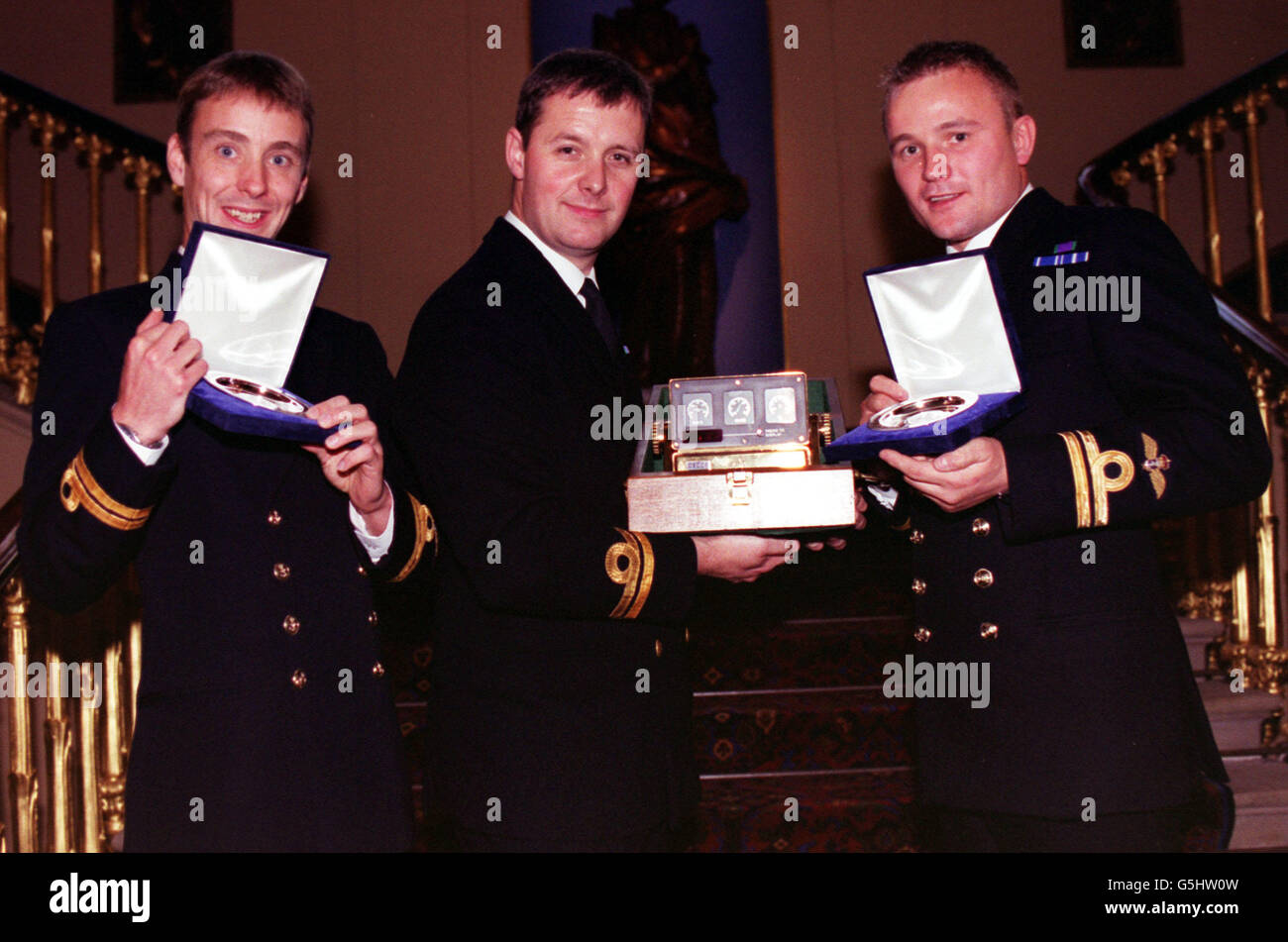 Sea King Helicopter Recue awards Stock Photo