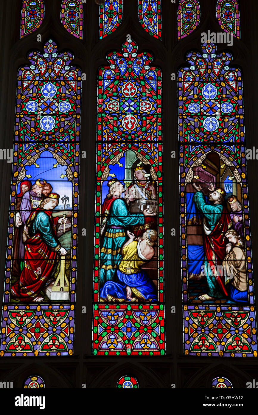 Stained Glass Window, St John's Episcopal Church; Edinburgh; Scotland