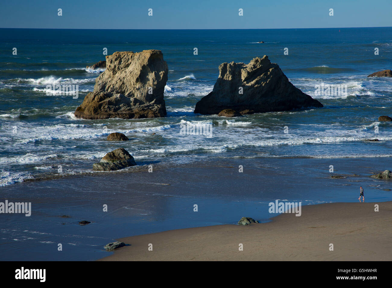 Off Shore Rocks Offshore rock from viewpoint, Face Rock State Park, Bandon, Oregon ...