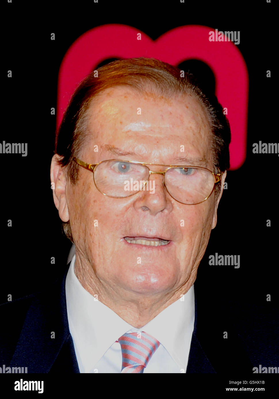 Sir Roger Moore during a book signing for his new book 'Bond on Bond ...