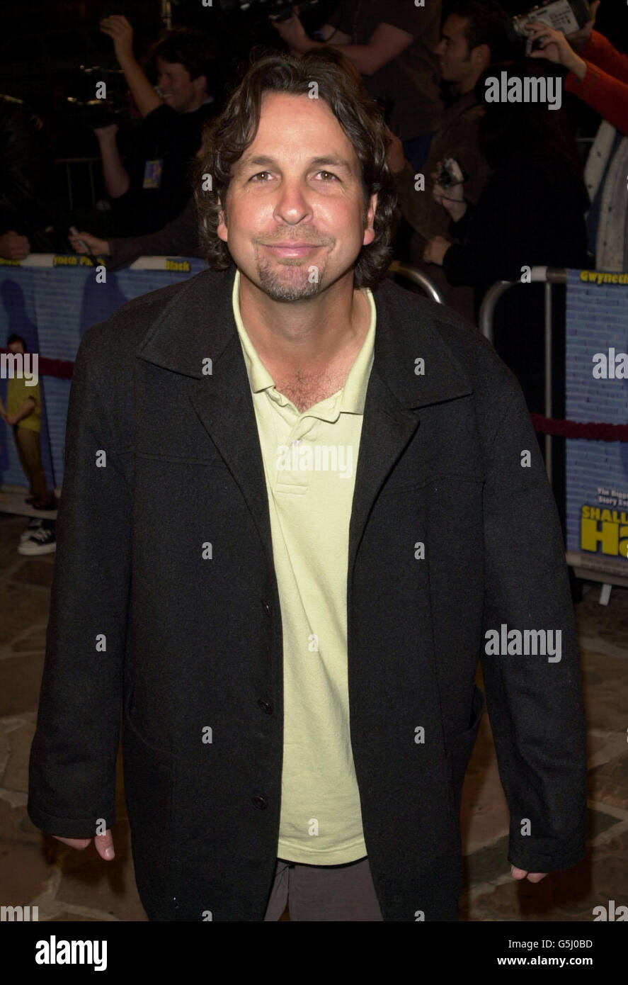 Director Peter Farley arrives at the premiere of his new film Shallow Hal at the Manns Village Theatre in Los Angeles. Stock Photo