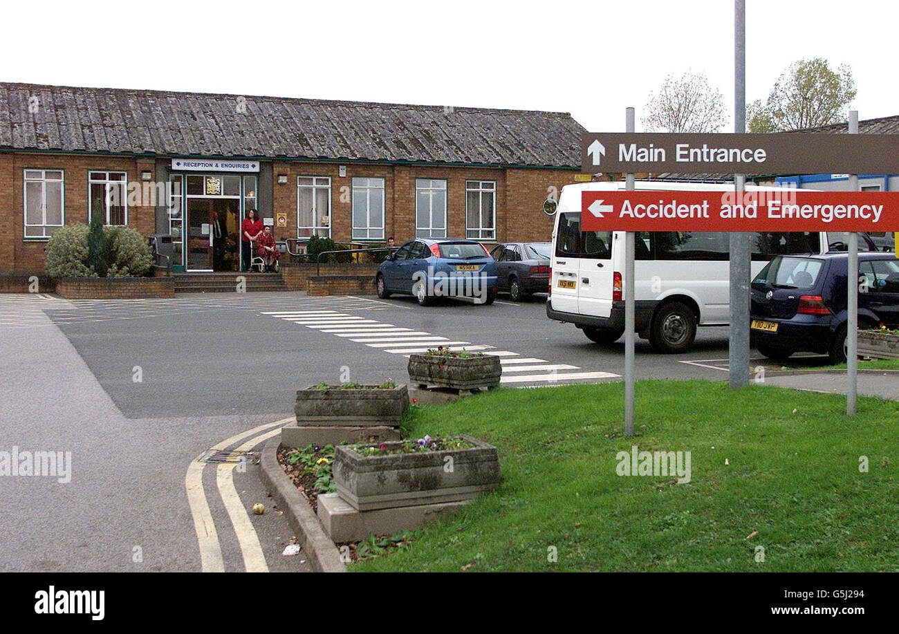 Ronkswood Hospital Worcester Barry Horne death Stock Photo Alamy