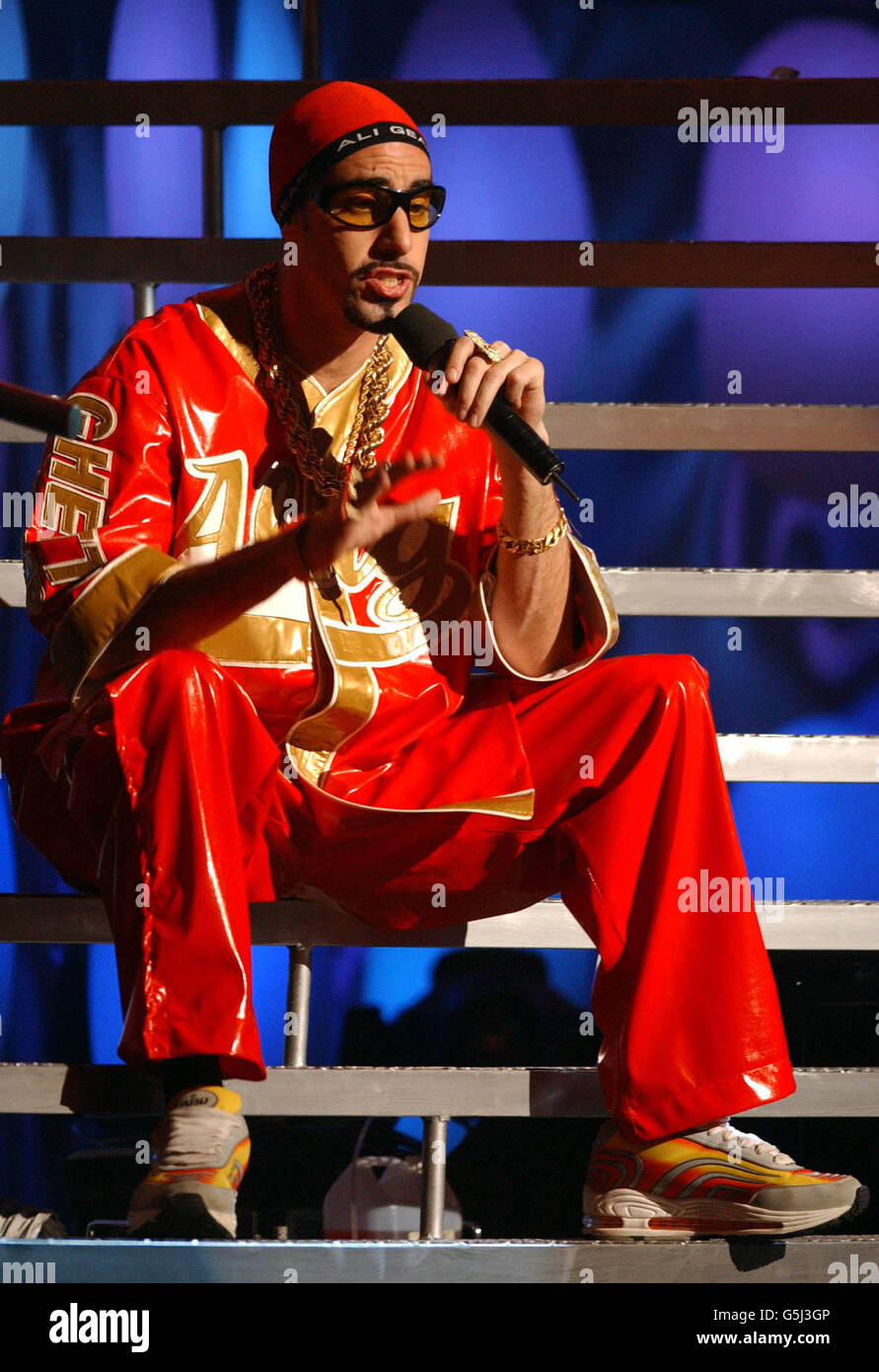 Germany MTV awards Ali G. Ali G at the MTV Europe Music Awards Stock Photo Alamy