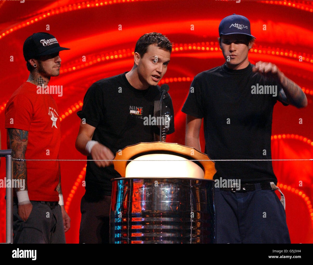 Germany mtv awards blink 182 hi-res stock photography and images