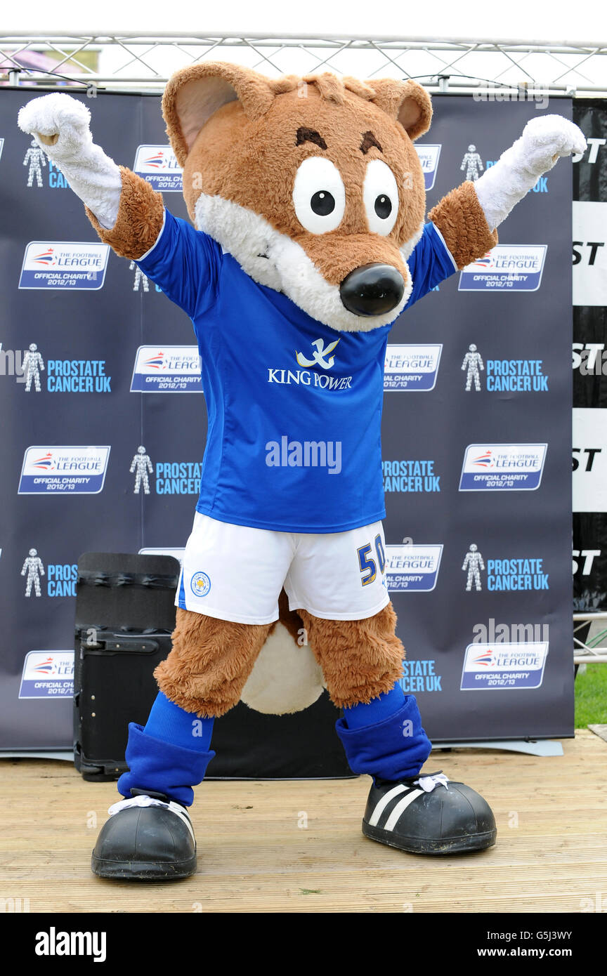 Football league charity mascot race 2012 hi-res stock photography and ...